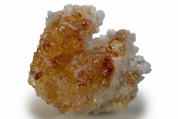 Botryoidal Hyalite Opal with Chalcedony - Mexico #324366